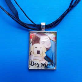 Dog Mom Pendant Necklace