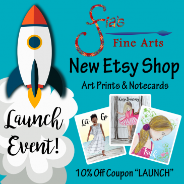Launching New Etsy Shop for Notecards & Art Prints!