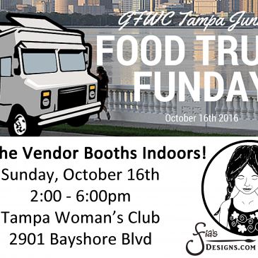 Family Food Truck Funday & Vendor Event 10/16/16 in Tampa