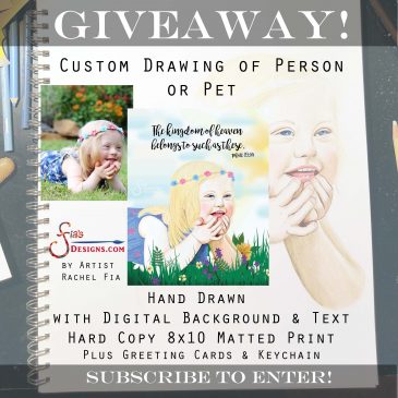 Giveaway for Custom Art Package!