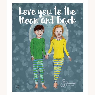 Love you to the moon and back